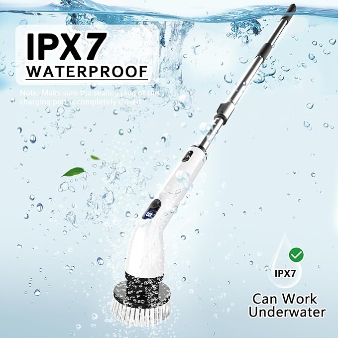 TUYU Electric Spin Scrubber - Waterproof