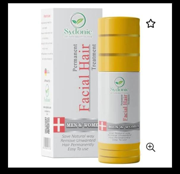 Sydonic Permanent Facial Hair Removal Smooth